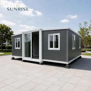 Casa Contenedor Expandible SUNRISE, Modelo de Casa con Aleros, Fácil Instalación - Product Image 1