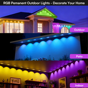 Luz LED para Exteriores Impermeable IP65, 30m 5050 RGB, Control Remoto/App, Regulable, Cambio de Color - Product Image 4