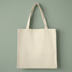 Canvas Tote <b>Bag</b> <b>Medium</b> <b>Size</b> Top Handle Daily Shopping <b>Bag</b> Beige Color - Product Image 3