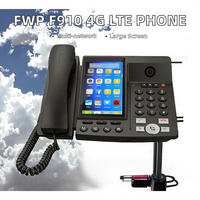 Teléfono Fijo Inalámbrico Android 4G con Video, Terminales Telefónicos de Escritorio, Compatible con VOLTE, Cámara HD, Punto de Acceso WIFI para el Hogar y la Oficina