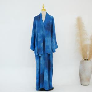 2026 New <strong>Abaya</strong> Summer Collection Muslim Women Marble Print <strong>Open</strong> <strong>Abaya</strong> Dress With Hijab Dubai <strong>Abaya</strong> Wholesale - Product Image 1