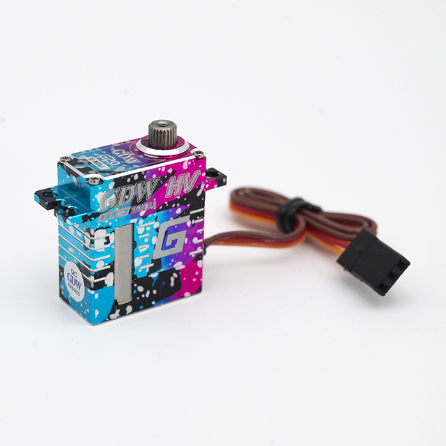 GDW G20 RC Mini Servo 10KG Torque 0.075sec Fast Speed Programmable Digital HV Brushless Metal Motors for Plane Drone | OEM