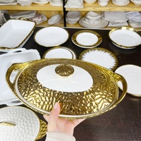 JIUWANG – casseroles de cuisine en inox plaquées or, ensemble de casseroles avec poignées et emballage