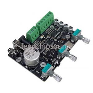 Tpa3118 kỹ thuật số BT khuếch đại Board DSP Ba kênh 2.1 kênh khuếch đại công suất mô-đun 2*30W + 60W - Product Image 2
