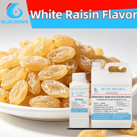 Arôme de Raisin Blanc de Qualité Alimentaire, Soluble dans l'Eau et l'Huile, Arôme de Raisin Séché Sucré, Convient pour la Pâtisserie, les Bonbons, les Boissons Solides