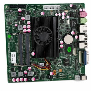 บอร์ดอุตสาหกรรม Mini ITX ซีพียูแบบดูอัลคอร์ DDR3 กราฟิกในตัว NAS มินิพีซี ปรับแต่งได้ ITX-WKFT1 - Product Image 1