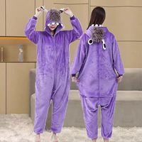 Combinaison fantaisie surdimensionnée pour femme, prête pour les fêtes, ensemble de pyjama cosplay, vêtements pour enfants, cadeau de vacances pour adultes et enfants IM83-W