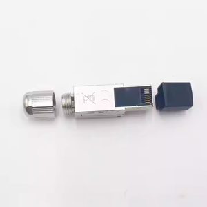 Connecteur de terminaison sur site <span class=keywords><strong>RJ45</strong></span> Cat.8 blindé sans outil en alliage de zinc - Product Image 3