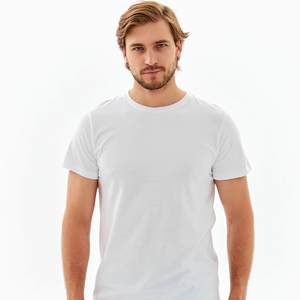 เสื้อยืดเจอร์ซีย์เนื้อนุ่ม น้ำหนักเบา สำหรับผู้ชาย ผ้าฝ้ายคาร์ด 30/1 ระบายอากาศได้ดี สไตล์ลำลอง สตรีทแวร์ ผู้ผลิตขายส่ง - Product Image 1