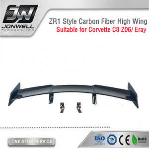 Spoiler in Fibra di Carbonio Stile ZR1 per Corvette C8 Z06 <span class=keywords><strong>Eray</strong></span> 2023+ - Product Image 1