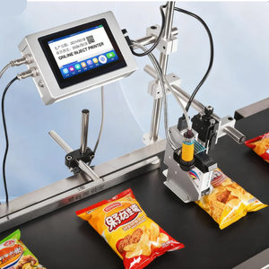 Tự động trực tuyến 600dpi máy in phun đa chức năng Thời hạn sử dụng hàng loạt số mã hóa máy cho nhựa bao bì bên ngoài - Product Image 1