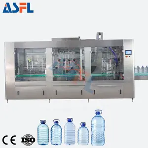 Neue Produktion 3-10L Rotationsmaschine Großflaschenwasser-Abfüllmaschine Reines Mineral-Abfüllgerät