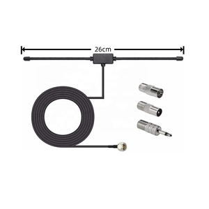 Antena Dipolo FM Profesional para Interiores de 75 Ohmios para Receptor Estéreo <span class=keywords><strong>HiFi</strong></span>, Antena de Radio con Señal Clara - Product Image 3