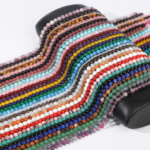 Jd Đá Quý Bán Buôn 6Mm 8Mm 10Mm Chất Lượng Cao Tự Nhiên Vòng Hạt Lỏng Hạt Lý Tưởng Cho Tự Làm Đồ Trang Sức Làm - Product Image 3