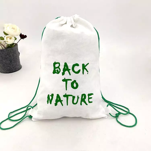 Bolsa Ecológica Biodegradable con Cordón, Logotipo Personalizado, Impresión Serigráfica, Tamaño Mediano, para Regalos, Zapatos, Bolsos, Almacenamiento, Compras - Product Image 3