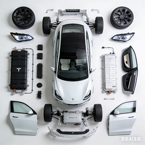 Venta Directa de Fábrica YUCHI, Parachoques Delantero para Automóvil Tesla Modelo Y 1493736-S0-A 1493736S0A - Product Image 6