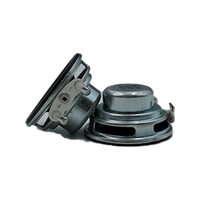 Haut-parleur rond de 33 mm, 14 fils, 4 ohms, 3 W, avec suspension en caoutchouc, dôme en aluminium, aimant double interne, pour audio Bluetooth