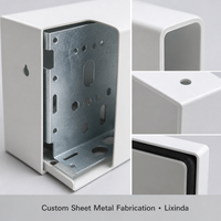 Boîtier d'instrumentation mural IP65 en acier, armoire électrique, boîtier personnalisé OEM