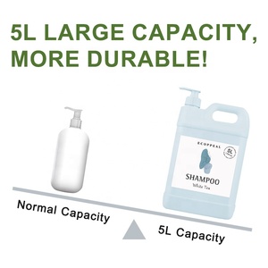 Fabricante OEM Recargable 1,32 Galones <span class=keywords><strong>5</strong></span> <span class=keywords><strong>Litros</strong></span> 5L Comercial Hotel Granel Tambor Champú y Acondicionador - Product Image 6
