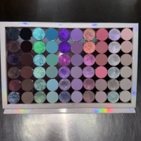 Palette de fards à paupières pressés personnalisés, duo-chromes, multi-chromes, maquillage des yeux, fards à paupières mats, 200 couleurs disponibles