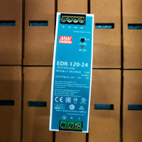 Alimentation industrielle sur rail DIN série NDR-120 12V 24V 48V 120W à sortie unique pour équipement d'automatisation