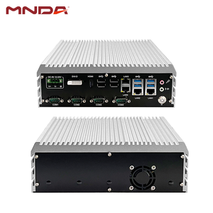 Ordinateur de bureau compact sans ventilateur, <span class=keywords><strong>chipset</strong></span> H110, PC embarqué, prend en charge l'affichage 4K -15~60 ℃   Gamme de températures étendue pour la surveillance et le contrôle industriel - Product Image 1