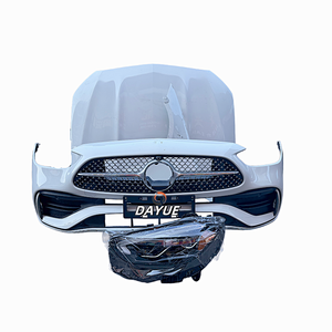 Pare-chocs avant, phares, capot, ailes pour <span class=keywords><strong>Mercedes</strong></span>-<span class=keywords><strong>Benz</strong></span> Classe <span class=keywords><strong>C</strong></span> 206, version américaine, d'occasion, 2022-2024 - Product Image 1