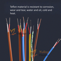 Fil de thermocouple de type K pour mesure de température haute précision KX, fil de compensation en fibre de verre, personnalisable OEM/ODM