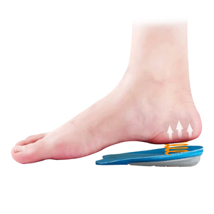 Padded insoles for heel gel with rise height for shoes - Product Image 3