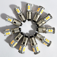 Ampoule LED lanterne E10 6.3V0.6W, ampoule décorative LED E10, ampoule LED goutte d'eau, abat-jour étoile de Noël compatible avec STERN A1/A1e