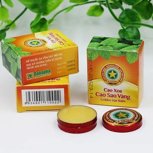 Vietnam Gold Tower Tiger Balsam Salbe 4g für kalte Kopfschmerzen Magens ch merzen Schwindel Hitze Schlaganfall Insekten stiche Essential Balm - Product Image 5
