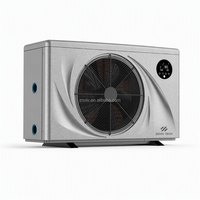 Pompe à chaleur pour piscine ultra silencieuse 40 dB Pro R32 DC Inverter avec COP MAX 15.0, boîtier ABS résistant à la corrosion pour piscines