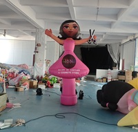 Muñeca Inflable Publicitaria 3M en Oferta, Bailarina de Aire para Barbería, Decoración Comercial para Barbería