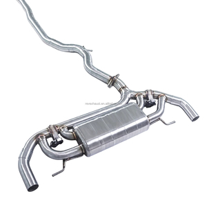 ท่อไอเสียแบบ Catback ยี่ห้อ REV สำหรับรถยนต์ <span class=keywords><strong>BMW</strong></span> <span class=keywords><strong>330e</strong></span> G20 B48 2.0T Hybrid ปี 2019-2024 พร้อมระบบวาล์วไฟฟ้า  ผลิตจากท่อ SUS304 - Product Image 3