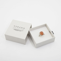 Boîte à bijoux de voyage blanche antique personnalisée en gros avec votre logo