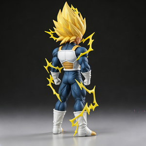 <span class=keywords><strong>Figurine</strong></span> de collection HY Super Three <span class=keywords><strong>Vegeta</strong></span>, décoration de table, cadeau d'anniversaire, jouet tendance, décoration de scène, décoration de voiture - Product Image 5