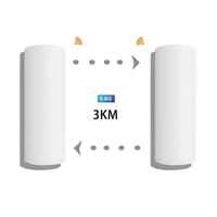 Puente Wifi CPE inalámbrico para exteriores de larga distancia DLB 5-15 5,8 GHz MIMO PTP/PTMP Antena de ganancia para comunicación