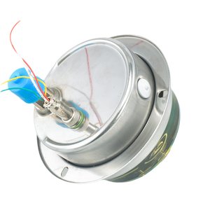 Manômetro de Pressão Elétrico com Tubo Bourdon de Aço Inoxidável e Flange, Preenchido com Óleo, 0-40MPa, Modelo YXC-100 - Product Image 4