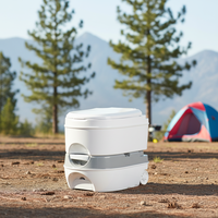 Toilette de camping portable pour camping-car - Légère / Sanitaire, commode d'extérieur