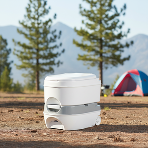 キャンピングトイレ ポータブル RV用 - 軽量/衛生的 アウトドア簡易トイレ - Product Image 2