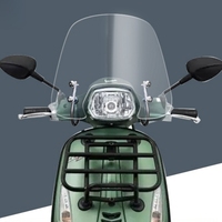 Pare-Brise de Moto Déflecteur de Vent pour Piaggio Vespa GTS300 LX150 Vespa250 PX150