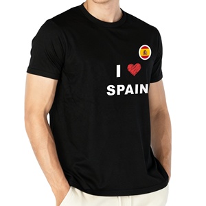 Lightweight and Breathable Spain Fan T-shirt for Summer Outdoor Gatherings and Matches Promotion - Product Image 3
