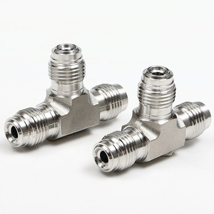 Raccord en T mâle en acier inoxydable 316L, filetage 1/4 1/2, pour assemblage de tubes - Product Image 2