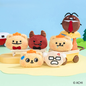 Broche en peluche BearBug, mignonne et douce, en coton PP, accessoire brodé, variations de design optionnelles, kits DIY pour enfants, 10 cm - Product Image 1