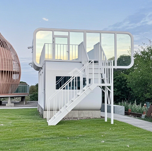 Maison préfabriquée modulaire en bois de pommier écologique avec énergie solaire, imperméable et résistante au vent, idéale pour les boutiques, les maisons d'hôtes et les locations - Product Image 2