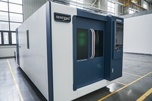 מכונת חיתוך לייזר סיבים דיגיטלית CNC לפחים, חותך לייזר מתכת מדויק, קירור מים, PLT/AI, 3 צירים אוטומטי - Product Image 3