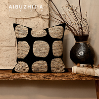 Housse de coussin AIBUZHIJIA, taie d'oreiller 45*45 cm, 30*60 cm, housse de coussin décorative de style moderne, luxe, pour la maison
