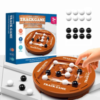 High Quality Row Game Toy Educational Orbit Logic Chess Track Go Board Game 2 Player Intelligence Training for Children