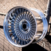 Jantes en alliage forgé sur mesure, profondes, de 18 à 26 pouces, 5x112/114.3/120, finition brillante pour Jeep pour Chevrolet