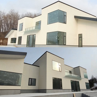 Casa Prefabricada Residencial de Diseño Personalizado, Moderna y de Lujo, de Dos Pisos, con Sistema de Paneles OSB SIP, Ahorro de Energía
